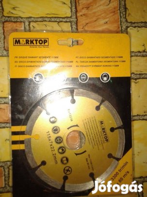 Fogazott gyémánt vágókorong