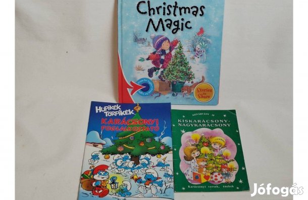 Foglalkoztató, angol nyelvű, Karácsonyi versek, énekek