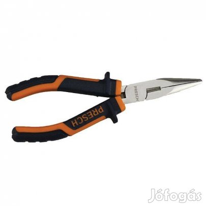 Fogó : Hosszú csőrű Telefonfogó Laposfogó - 160mm - Presch (_)