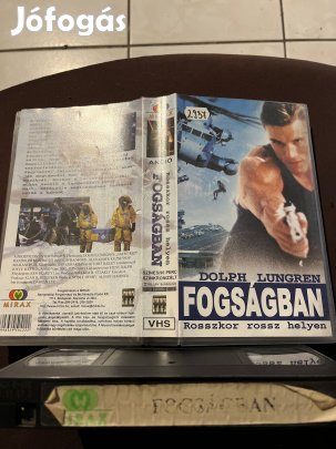 Fogságban akció vhs