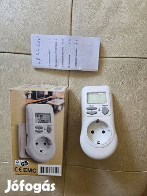 Fogyasztás és költség mérő Használati útmutatóval Új