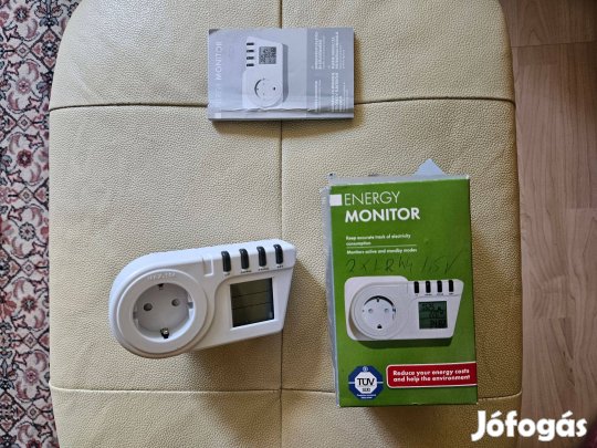Fogyasztás és költség mérő Használati útmutatóval Új