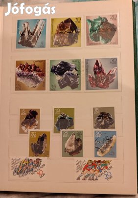 Főként külföldi bélyegek 