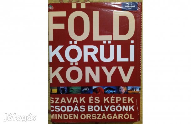 Föld körüli könyv - gyönyörű, nagyméretű képeskönyv, újszerű