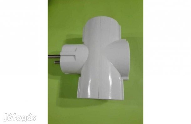 Földelt hálózati 3-as T elosztó eladó!