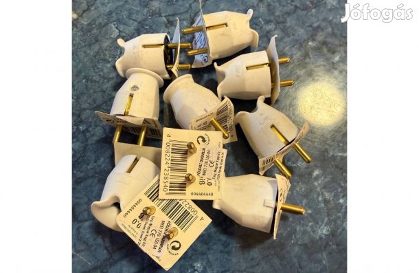 Földelt hátsó bekötésű dugvilla