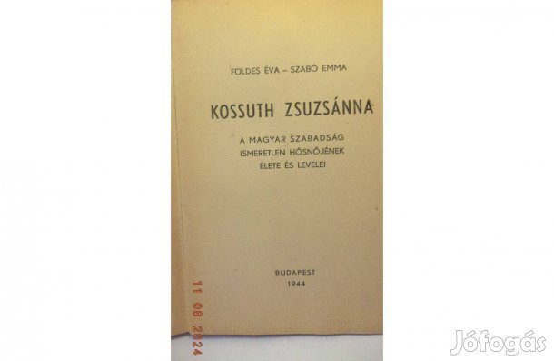 Földes Éva - Szabó Emma: Kossuth Zsuzsanna