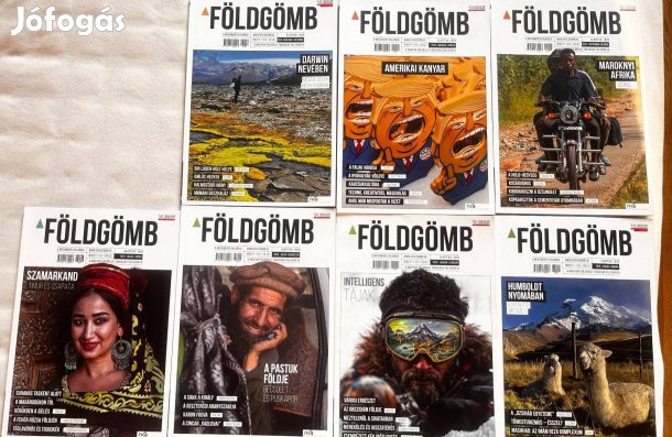 Földgömb Magazin 7. szám 2025. februártól-2026 februárig eladó