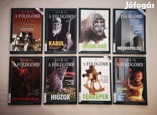 Földgömb magazinok 1999-2013