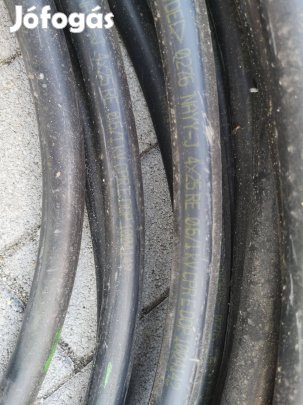 Földkábel Nayy-J 4x25 RE/50 m + 2x50m behúzószálas gégecső