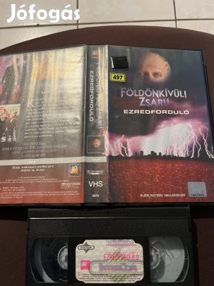 Földönkívüli zsaru ezredforduló scifi vhs