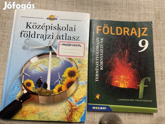 Földrajz9. Tk,atlasz