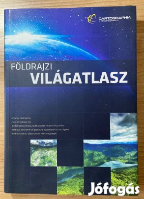 Földrajzi világatlasz (5.000 Ft)