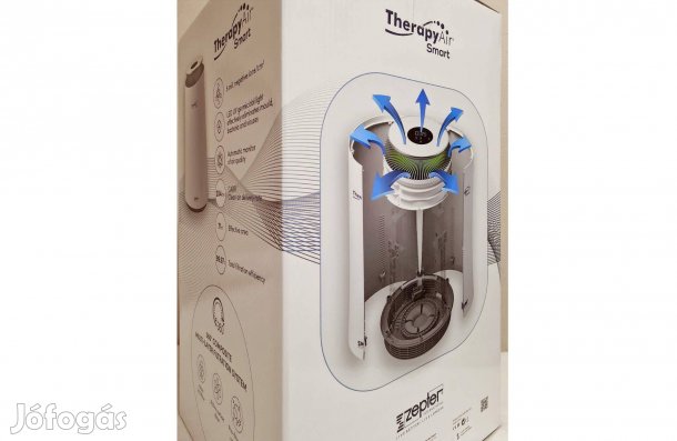 Fóliás új Zepter Therapy Air Smart 360 légtisztító légterápia garancia