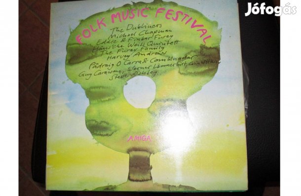 Folk Music Festival bakelit hanglemez eladó