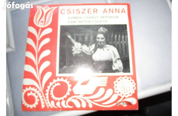 Folklór bakelit hanglemez (SP) eladó