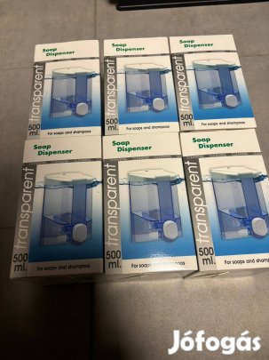 Folyékony szappan adagoló,6 db egyben