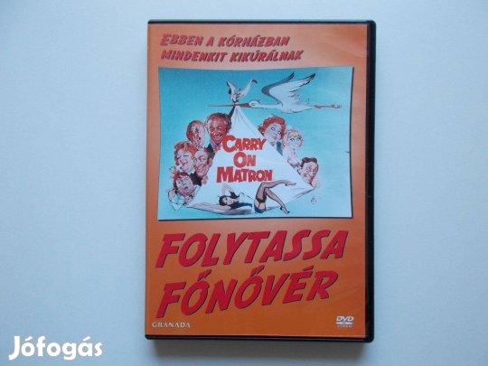 Folytassa, főnővér DVD