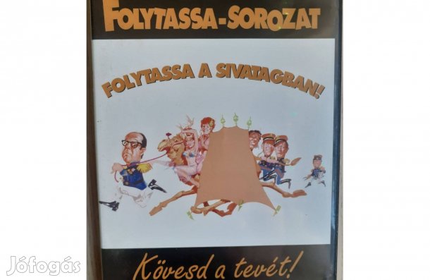 Folytassa a sivatagban DVD film