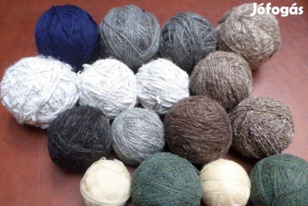 Fonal gyapjú pamut kötőfonal 2,5 kg