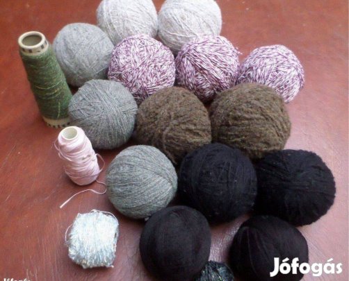 Fonal kötőfonal gyapjú pamut selyem cérna 4 kg