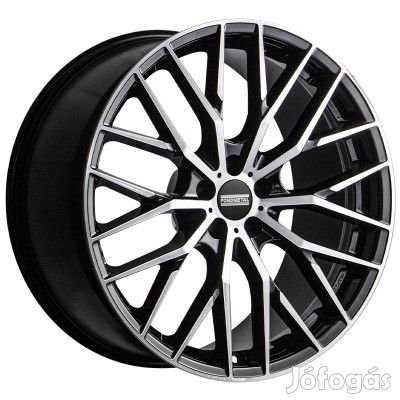 Fondmetal MAKHAI (FMI05) Fényes fekete Machined 11X21 5X130 ET66