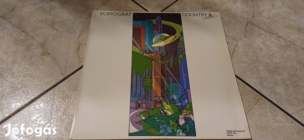 Fonográf Country bakelit hanglemez