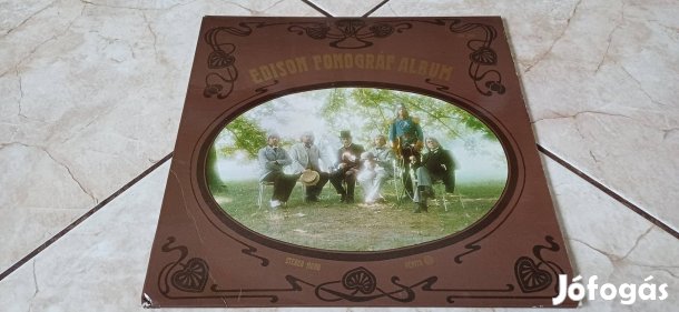 Fonográf Edison bakelit hanglemez