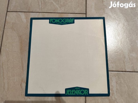 Fonográf- bakelit lemez remek állapotban