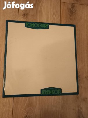 Fonográf bakelit lemez 