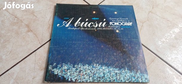 Fonográf dupla bakelit hanglemez