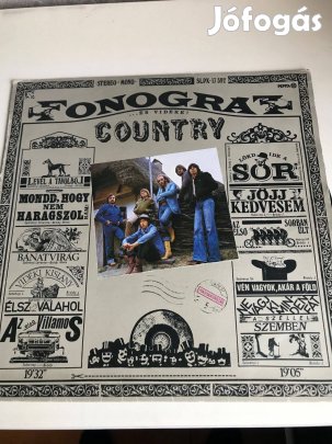 Fonograf együttes Country zene LP