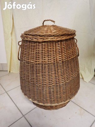 Fonott kerek tároló kosár