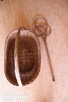 Fonott kosár + poroló