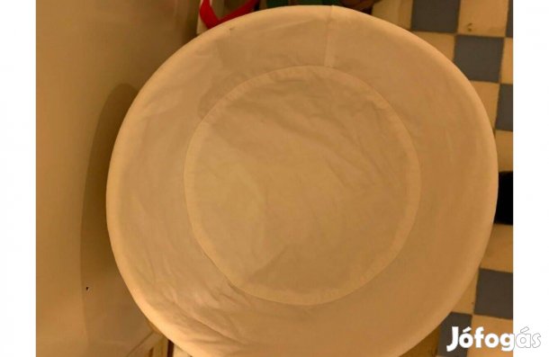 Fonott kosár textil betéttel