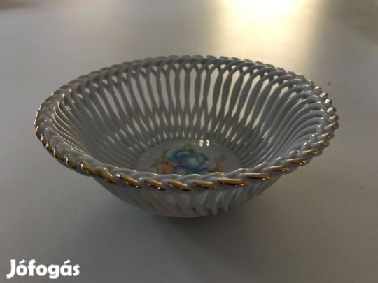 Fonott porcelán cukorka kínálló eladó