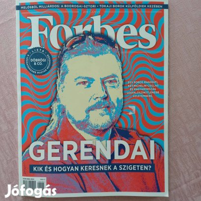 Forbes magazin Gerendai Károllyal 2016 június