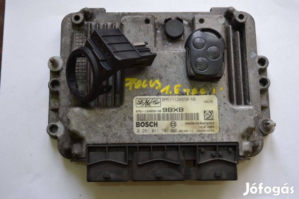 Ford 1.6 TDCi motorvezérlő szett! 6M51-12A650-NB, 0281011701