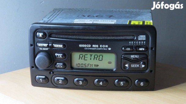 Ford 6000 gyári Mondeo cd rádió autórádió fejegység