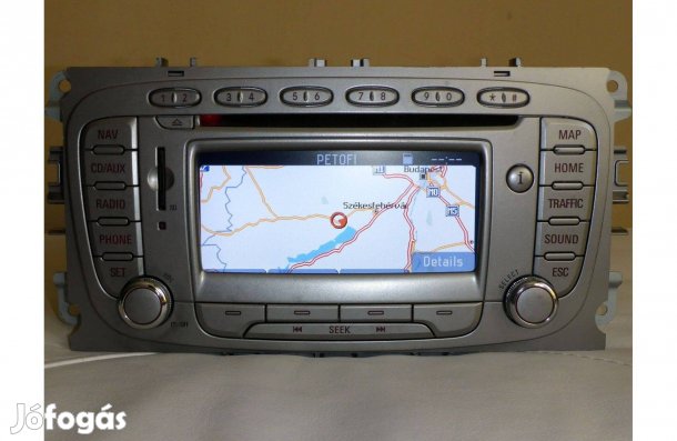 Ford Audio Systems gyári navigáció Lsrns Blaupunkt FX beszámítással