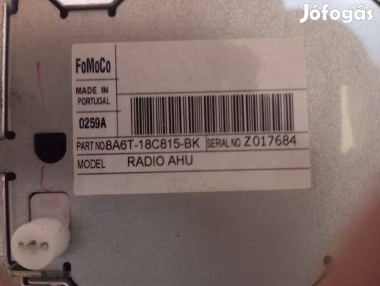 Ford Fiesta Mk7 autó rádió