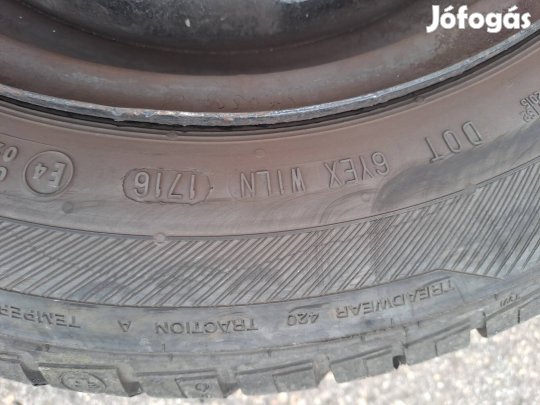 Ford Fiesta mk5 acélfelni nyárigumi