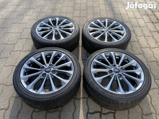 Ford Fiesta mk7 gyári Antracit alufelni szett Tpms-sel