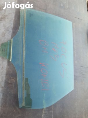 Ford Focus III Bal Hátsó Lejáró Ablaküveg