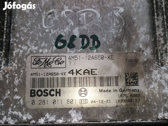 Ford Focus MK2 motorvezérlő ECU 4M51-12A650-KE