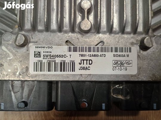 Ford Focus MK2 motorvezérlő ECU 7M51-12A650-ATD