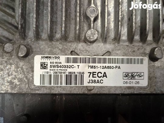 Ford Focus MK2 motorvezérlő ECU 7M51-12A650-PA