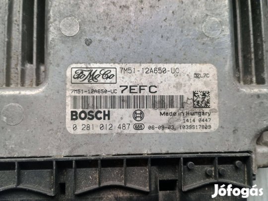 Ford Focus MK2 motorvezérlő ECU 7M51-12A650-UC