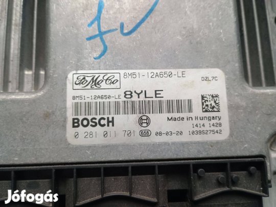 Ford Focus MK2 motorvezérlő ECU 8M51-12A650-LE