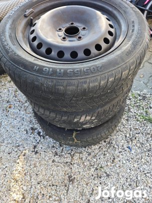Ford Focus lemezfelni 3db 16" + 1 pótkerék (15")!